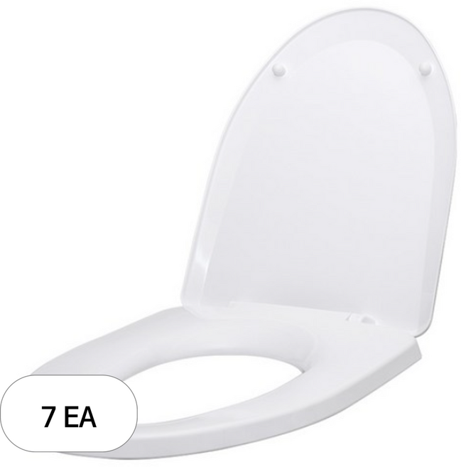 대림바스 양변기커버 D형 TSC-201, 블랙, 1개