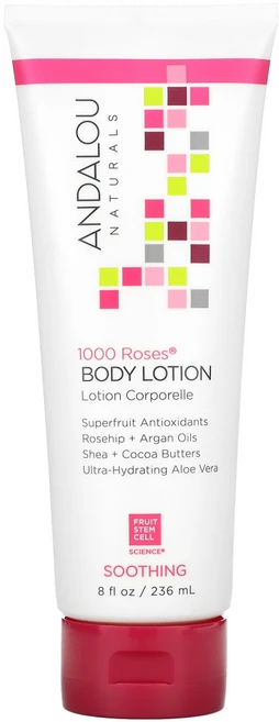 및alou Naturals 바디 로션 진정 장미 1000송이 236ml(8fl oz) 2팩, 1개, 236ml - 쿠팡