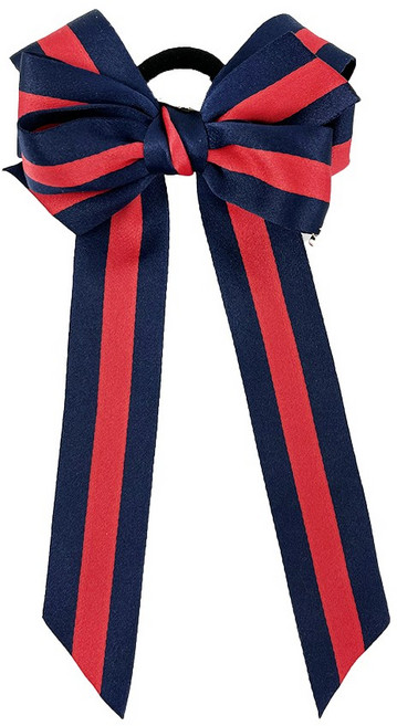 투솜 여성골프리본끈 여자골프핀 여자골프리본끈 모자리본 리본모자 골프리본끈 골프리본핀 큐빅포인트 리본 헤어끈 골프머리핀 소라 핑크 네이비