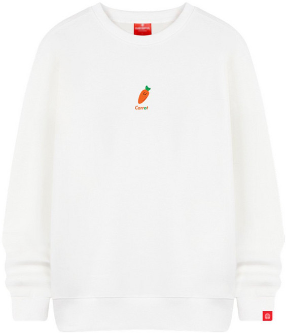 [당일발송] 당근이 오버핏 맨투맨 티셔츠 커플 긴팔 빅사이즈 남녀공용 SMD_0083 (6Color)