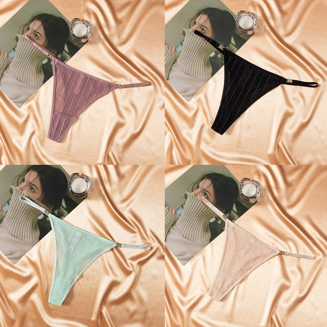 버니힙 W 메쉬 티팬티 / 시스루팬티 끈팬티 바디프로필
