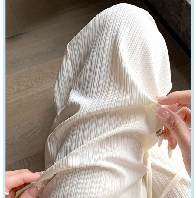 MINA STYLE 쿨링 와이드팬츠 여름 냉감 하이웨이스트 슬림핏