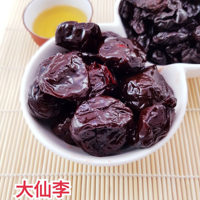 嘗甜頭 大仙李 200公克 蜜餞 果乾 古早味 李仔鹹, 1個, 3P-大仙李 800公克