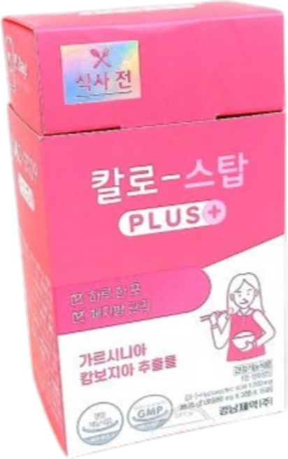 경남제약 칼로스탑 플러스 15포, 38.25g, 1개