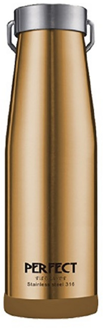 日式316真空保溫瓶500CC 保冷瓶 不鏽鋼 (特價品), 1個, IKH718502 香檳金