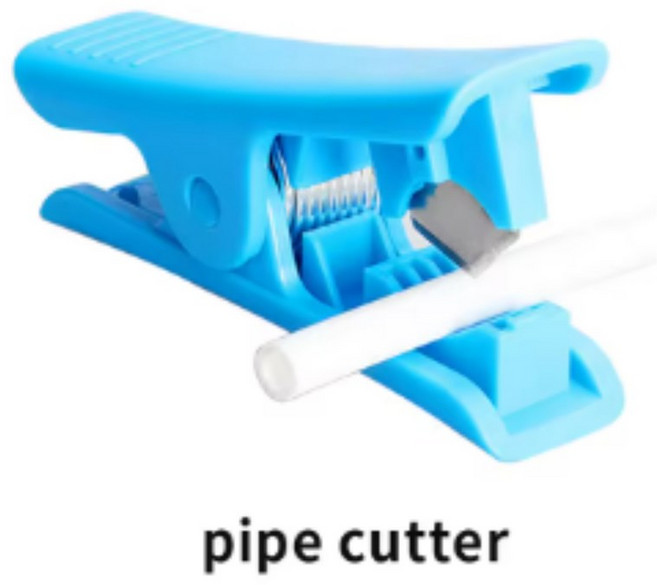 밤부랩 P1P AMS A1 미니 3D 프린터 튜브 익스트루더 1 75mm ID2 5mm OD4mm 밤부랩 멘트 부품 A1/P1P/P1S/X1C용, blue Cutter