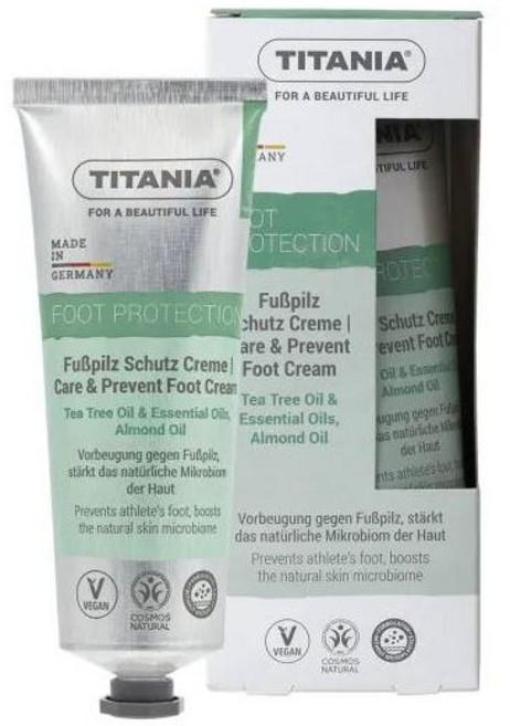 티타니아 Titania 풋 크림 Fußpilz Schutz, 75ml, 1개, 1