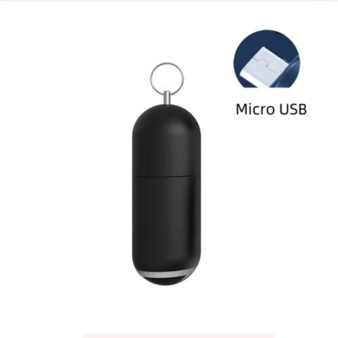스마트폰 리모컨 적외선 송신기 범용 IR 블래스터 USB C 타입 휴대폰 TV 에어컨용 스마트 홈 어댑터, 4) Micro USB, 한개옵션1