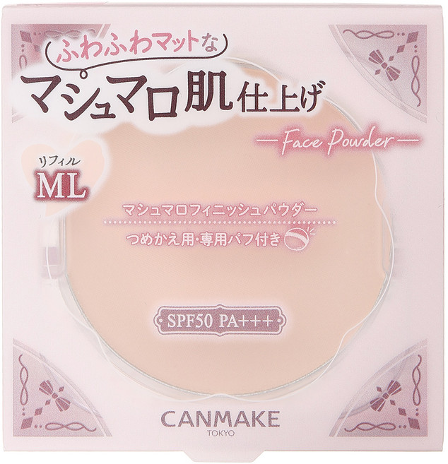 캔메이크 마시멜로 피니쉬 파우더 리필용 10g, ML 매트 라이트 오커, 1개