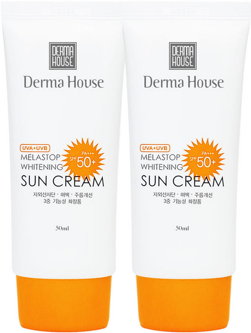 더마하우스 멜라스톱 화이트닝 썬크림, 50ml, 2개