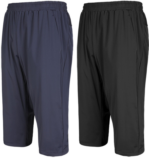 [BFL] (1+1) 시원하게 입는 남성 나일론 메쉬 7부 트레이닝 바지