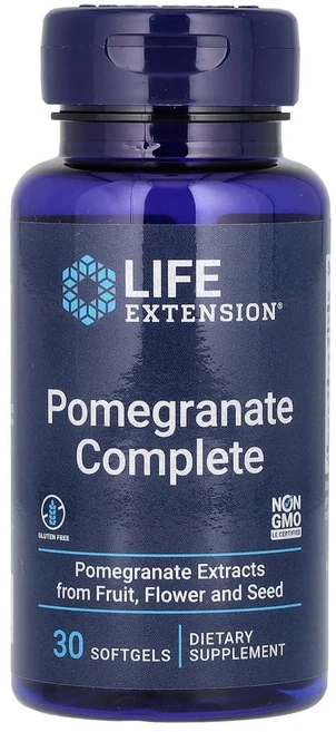 라이프익스텐션 석류 추출물 400mg 30 소프트젤 폴리페놀 슈퍼푸드 글루텐프리, 1개, 30정 - 쿠팡