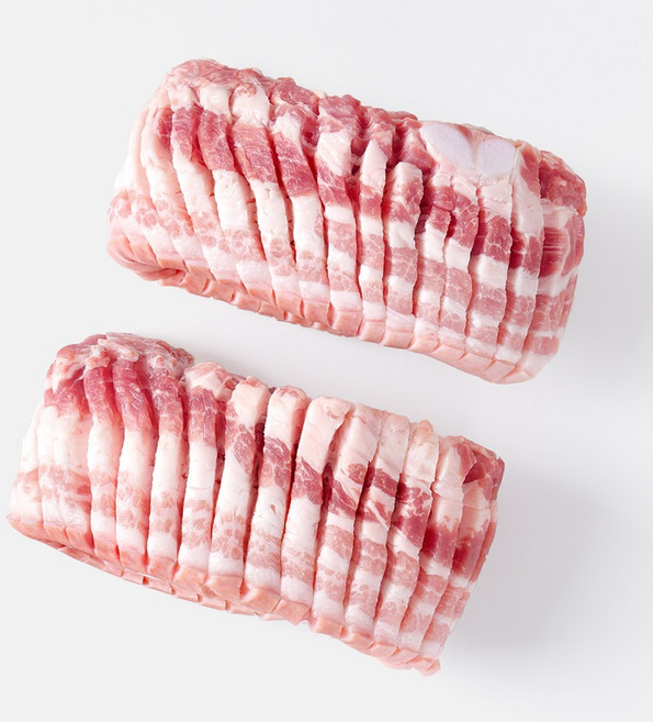 오늘잡은소 한돈 1+등급 삼겹살, 600g, 1개