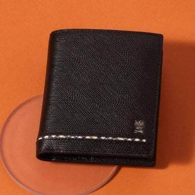 닥스 DBWA6E622BK ALEXANDER알렉산더 블랙 체크 라인 포인트 중지갑 BLA038 LRR377