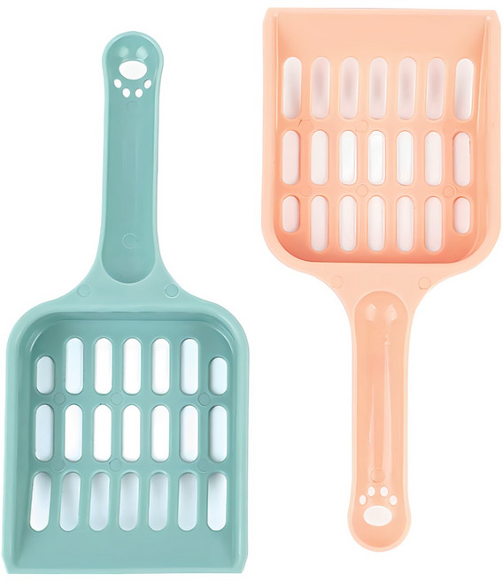 촘촘똥삽 고양이 똥 화장실 두부 모래 배변 삽, 블루, 1개