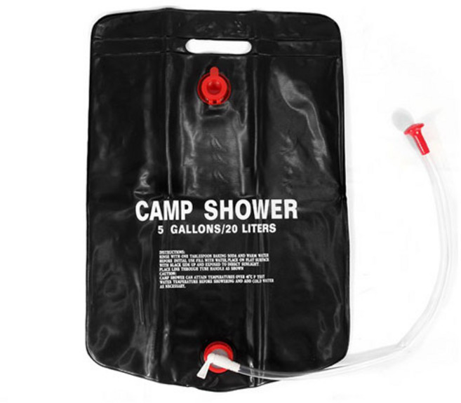 캠핑용 간이 샤워기 (20L), 1개, 캠핑 샤워물통40리터