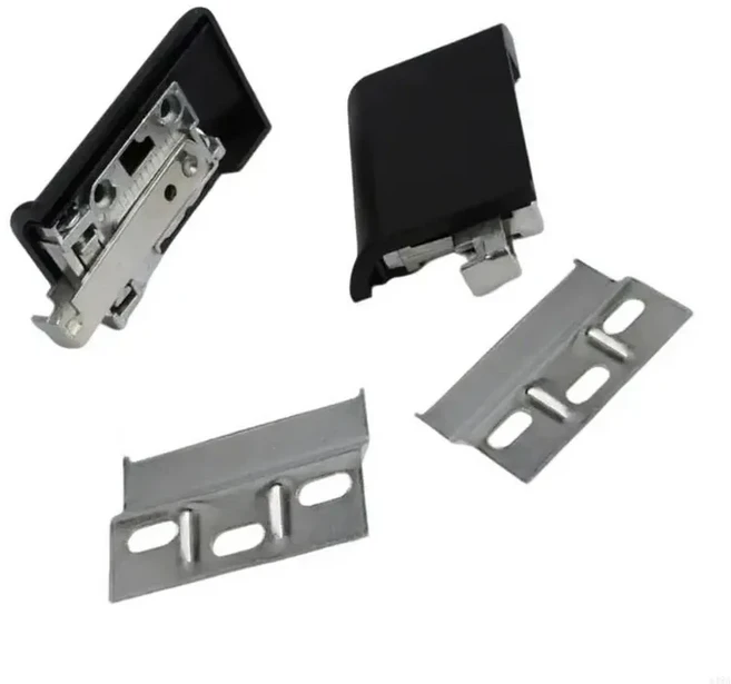 문짝지그 부엌 캐비닛 금속 행거 서스펜션 브래킷 벽 하드웨어 은폐 옷장 코드 448A, 05 BLA, 01