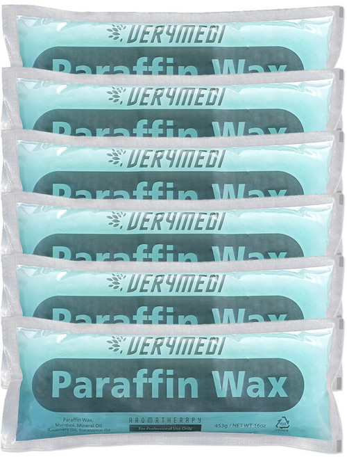 루하컴퍼니 국내생산 냄새 없는 파라핀 왁스 고급형 민트, 6개