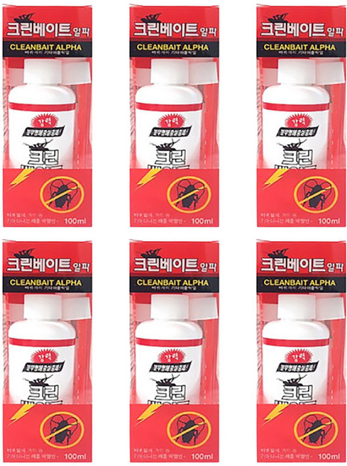 크린베이트 알파, 100ml, 6개