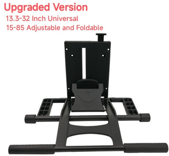 Wacom DTK2200 GAOMON PD2200/Huion/XP-PEN 그래픽 태블릿 디스플레이용 금속 모니터 마운트 홀더 드로잉, 01 Black