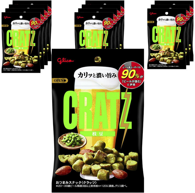 글리코 크래츠 풋콩, 42g, 12개