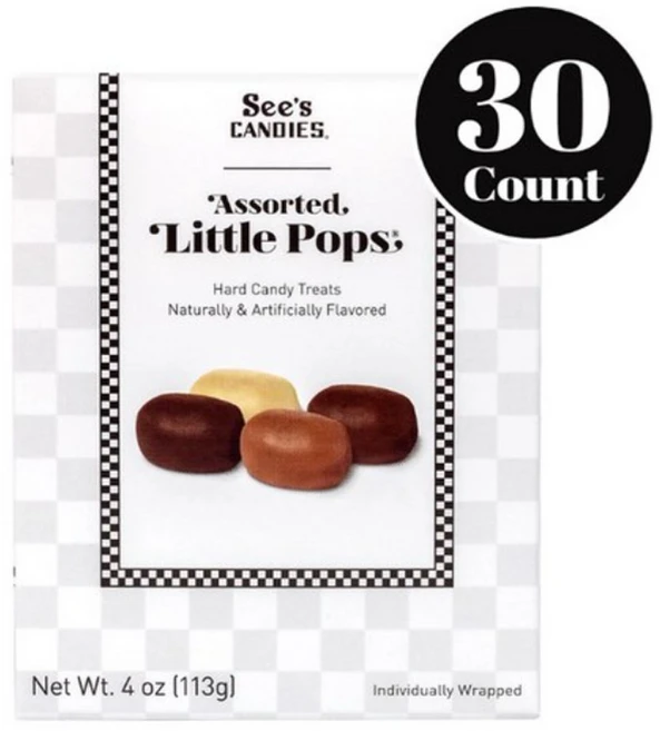 씨즈캔디 4온스 모듬 리틀 팝스, 1박스, 113g - 쿠팡