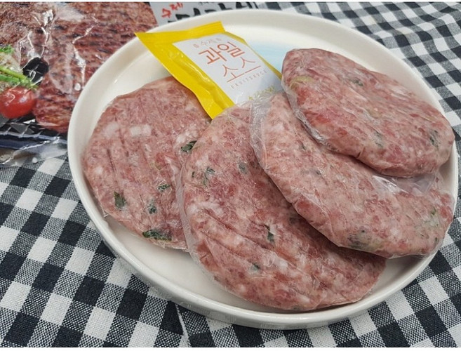 수제너비아니 800g(8EA) 100% 국내산 돼지고기 떡갈비, 2개, 400g