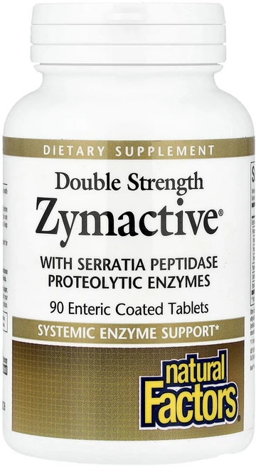 네츄럴팩터스 Zymactive 더블 스트렝스 장용성 코팅 타블렛 90정, 6개 - 쿠팡