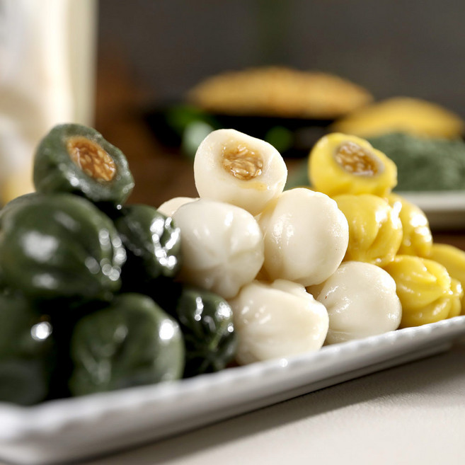 국산쌀로만든 달콤쫄깃한 3색꿀떡 480g+480g+480g, 20g, 72개