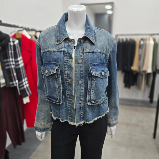 제시뉴욕 포켓데님자켓BDW5NLDJ532_KG