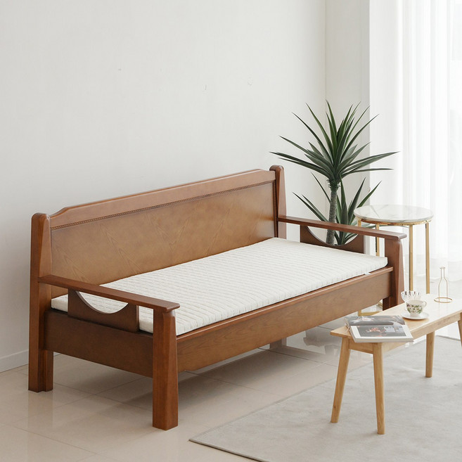 [사이즈맞춤제작] 엉덩이가 편안한 두툼한 돌쇼파 토퍼 돌쇼파 패드 흙쇼파 전용 매트