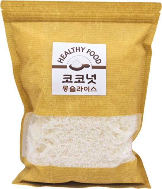 코코넛롱 코코넛롱슬라이스 코코넛가루, 1kg, 1개