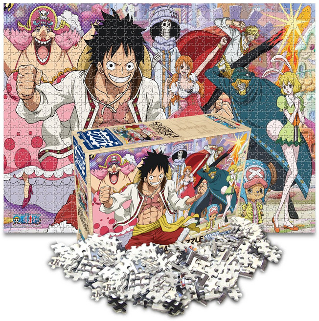 원피스 직소 퍼즐 1000조각, 1개, 돈워리, 1000피스