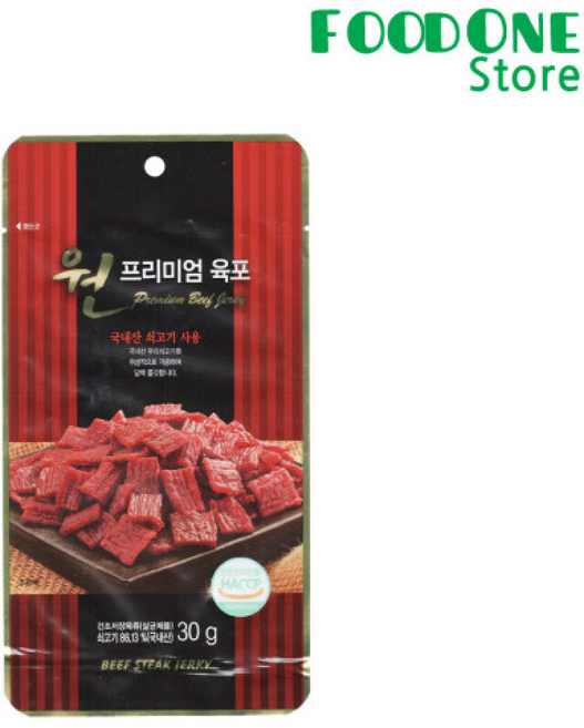 항진축산 원프리미엄육포 30g x 10개