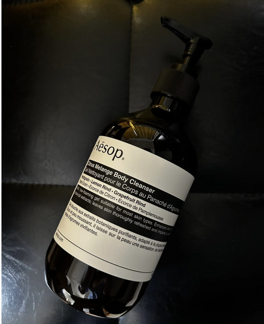 Aēsop 柑橘 केंद्रा香體沐浴露, 500g, 1個