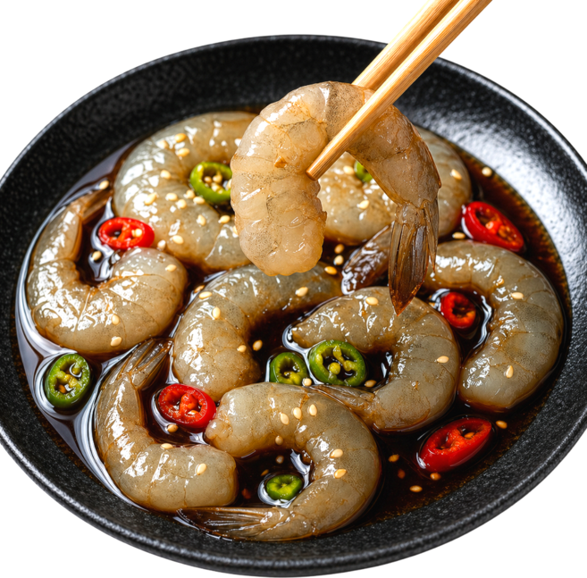 태산 깐 간장 새우장 새우 반찬 당일제조, 1개, 500g