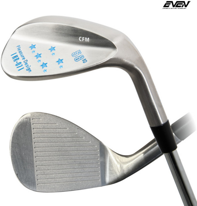 이븐골프 2025년 골프웨지 골프채 백스핀 어프로치 피칭 샌드 웨지 남성용, 52도, S