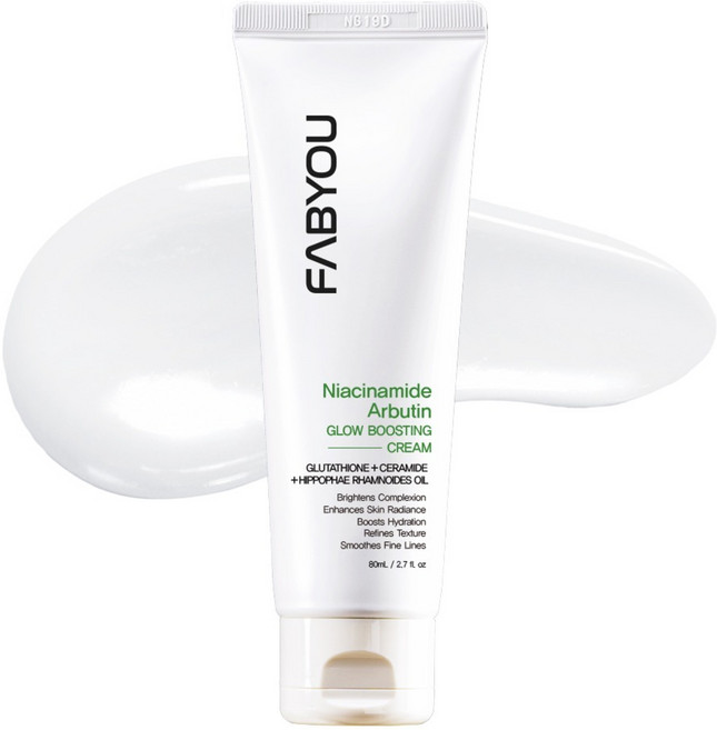 나이아신아마이드 10% 멜라닌 크림 미백 보습크림 알부틴 화이트닝 크림, 1개, 80ml