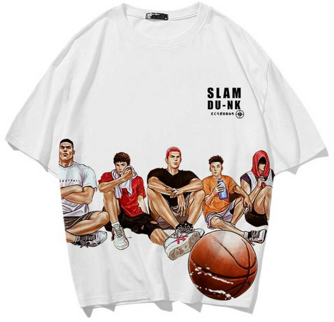 슬램덩크반팔티 슬램덩크티셔츠 농구 슬램덩크강백호 슬램덩크반티 티셔츠