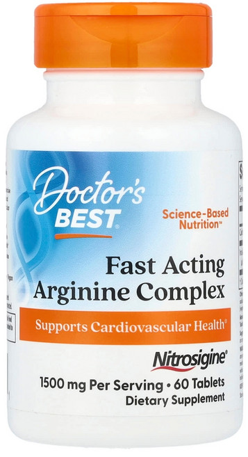 닥터스베스트 아르기닌 복합체 Fast Acting Arginine 1500mg 60정, 1개