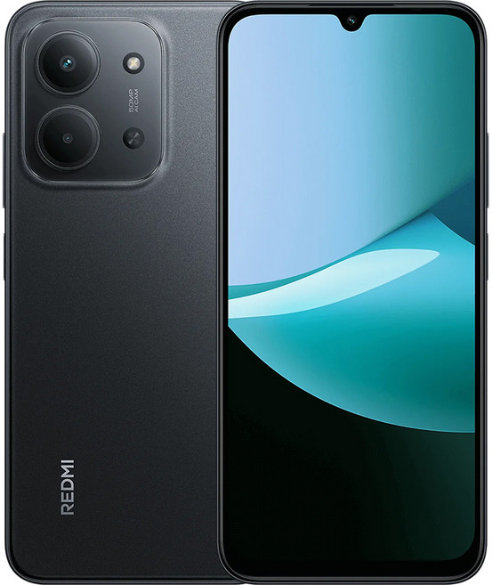 紅米 Redmi 15C (4G) 6.9吋智慧手機-贈空壓殼 鋼化保貼 掛繩 韓版收納包 手機支架 奈米噴劑, 128GB, 午夜黑