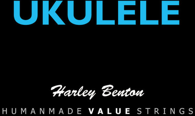 [국내배송] 독일 명품 할리벤튼 우쿨렐레줄, 우쿨렐레 블랙나일론, 1개