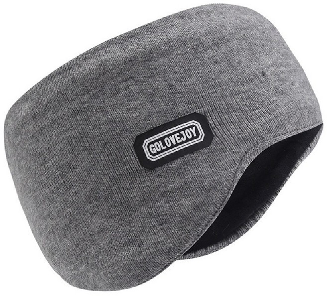 HNF 방한 헤어밴드 겨울 트레일 러닝 귀마개 런닝 귀도리 보온 이어워머 등산 축구 스키, 그레이, 1개