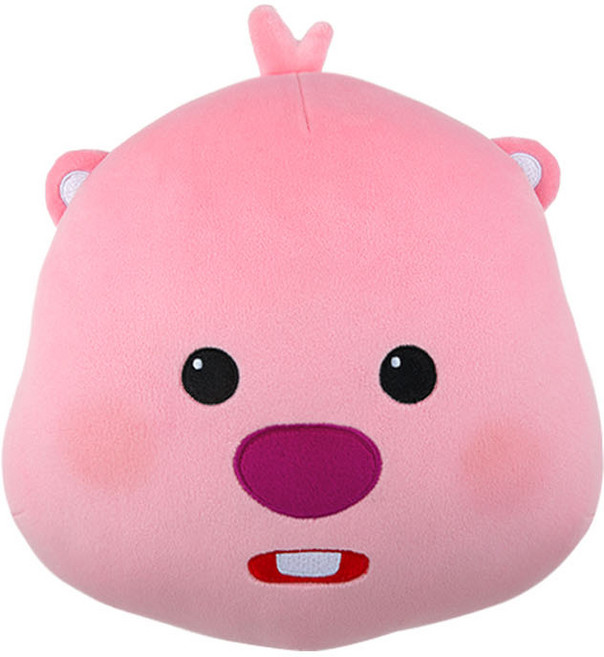 (정품) 잔망루피 미니 얼굴 쿠션