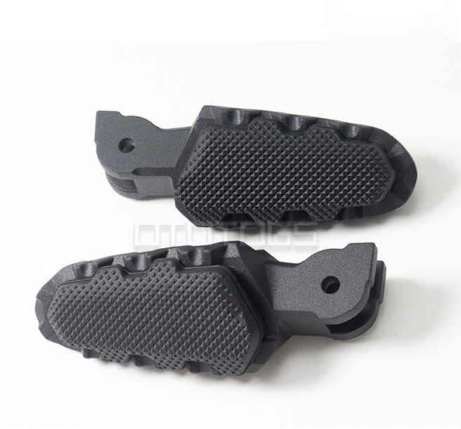 OD 두카티 호환 하이퍼모타드821 멀티스트라다1200 950 1260 튜닝 프론트 페달 발판 풋페그, 블랙