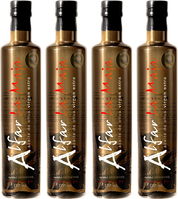 라마야 알파 엑스트라버진 냉압착 올리브오일, 500ml, 4개