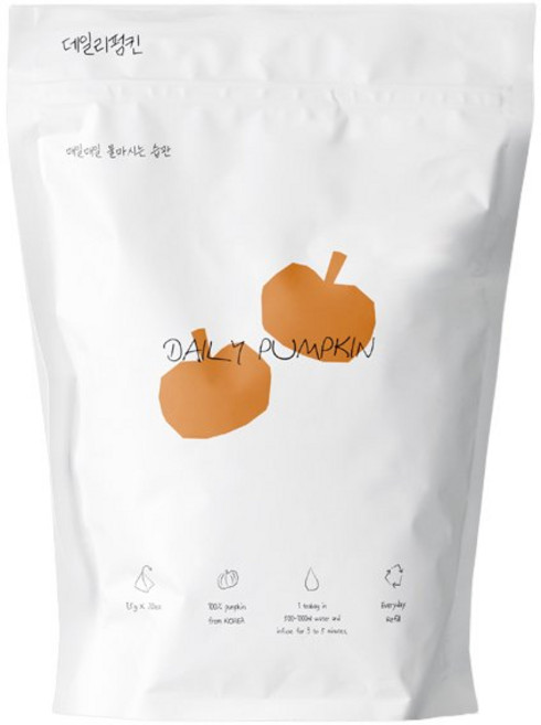 데일리펌킨 호박차 1.5g 20개입 1개