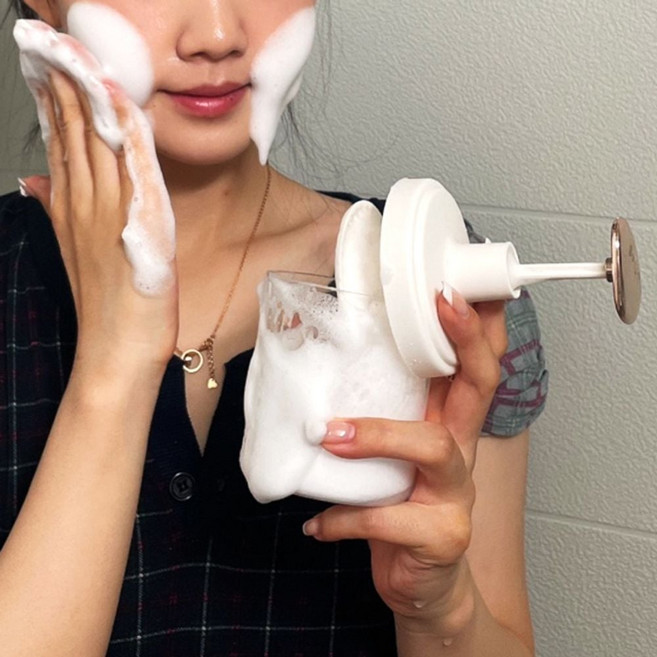 샴푸펌핑기 샴푸 버블 클렌징 펌핑 거품 세안 제조기 폼클렌징, 본상품