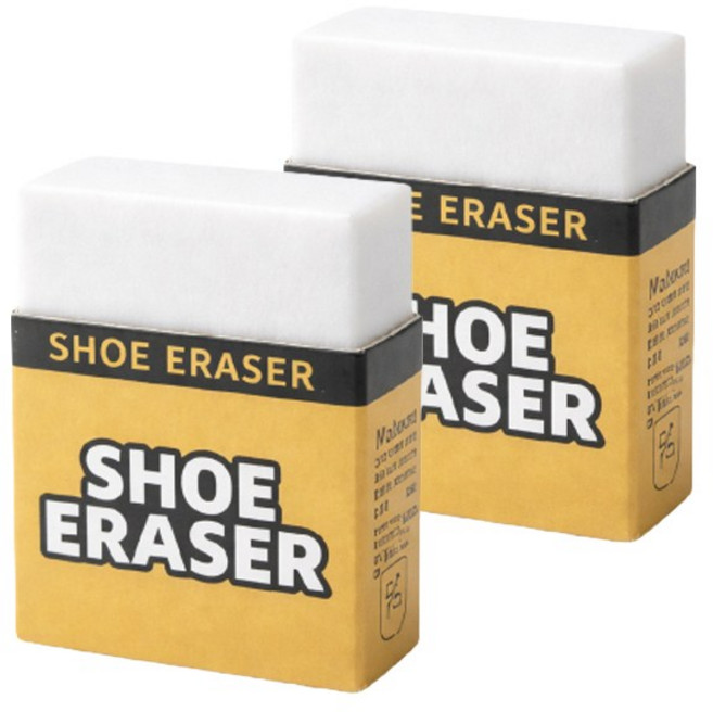 에버리즈 슥삭 데일리 얼룩제거 신발세척 스웨이드 지우개, 2개, 화이트(WH)
