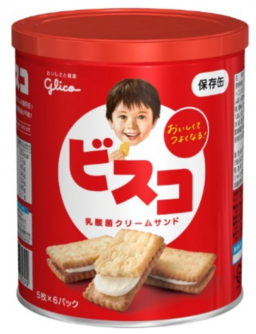 글리코 비스코 보존캔 30개입 5년장기보존 비상식량, 우유, 123.6g, 1개